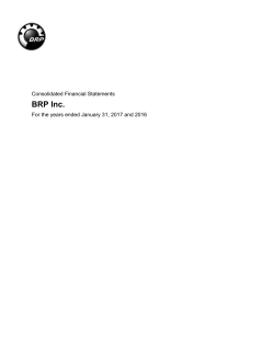 BRP Inc.