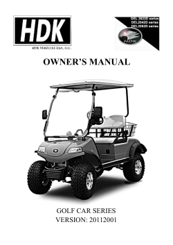 owner`s manual