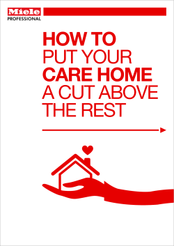 how to put your care home a cut above the rest