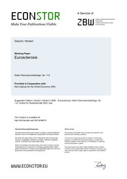 Eurosclerosis