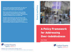 A Policy Framework for Addressing Over