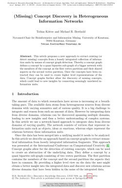 (Missing) Concept Discovery in Heterogeneous