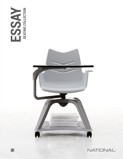 Essay Brochure - National Office Furniture