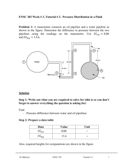ENSC 283 Week # 3, Tutorial # 2