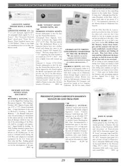 PRESIDENT JAMES GARFIELD`S ASSASSIN`S SIGNATURE AND