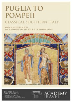 puglia to pompeii