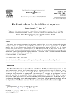 The kinetic scheme for the full-Burnett equations