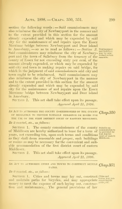 Chap. 351 of the Acts of 1898