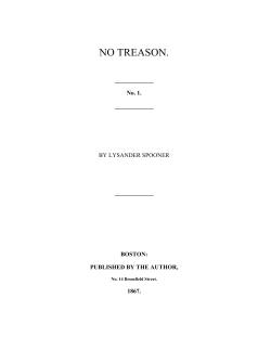 No Treason