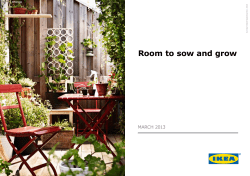 Room to sow and grow