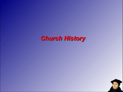 The Reformation: Calvinists and Mennonites (Part 1)