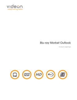 Blu-ray Market Outlook