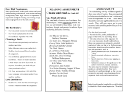 Tenth Grade (all) - Montgomery Blair High School