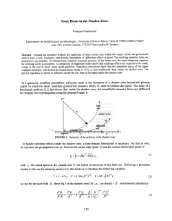 Sonic Boom in the Shadow Zone