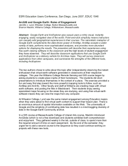 Rules of Engagement - ESRI EdUC2007 Paper