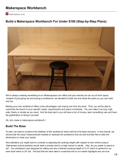 Makerspace Workbench