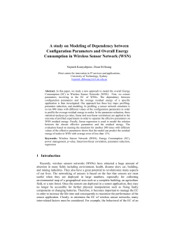 A study on Modeling of Dependency between