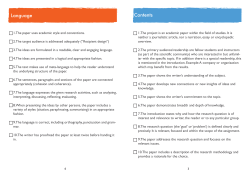 check list page 3 and 6