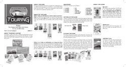 The Original Auto Race Card Game A race of 550 miles