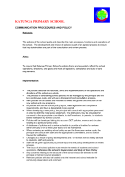 communication procedures and policy pdf, 326 kb