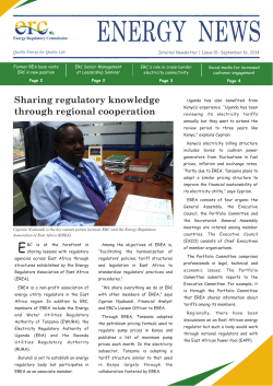 September 2014 Newsletter