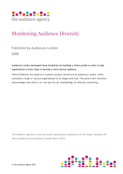 Monitoring Audience Diversity