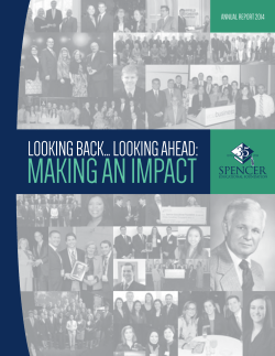 2014 - Spencer Educational Foundation