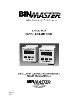 smartbob remote start unit
