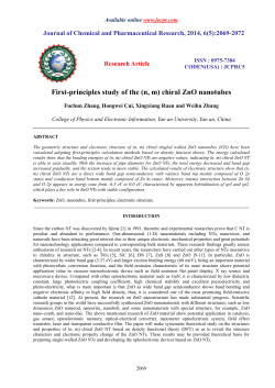 First-principles study of the (n, m) chiral ZnO nanotubes