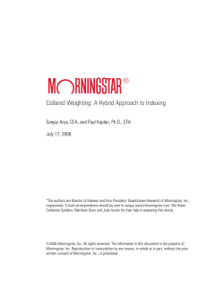 Collared Weighting: A Hybrid Approach to Indexing