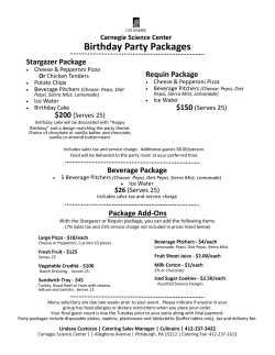 Birthday Party Packages - Carnegie Science Center