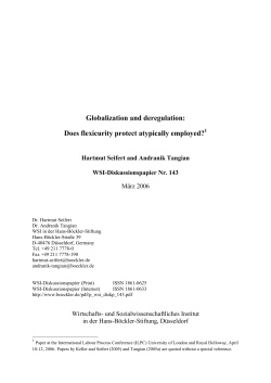 Flexicurity for atypical employment................................................. 16