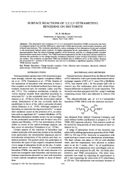 o *H3n ~ NH~ CC - The Clay Minerals Society