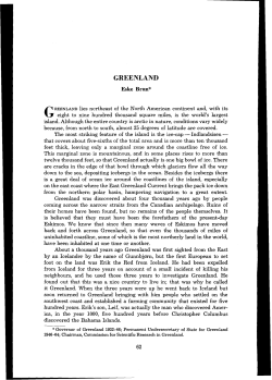 greenland - AINA Publications Server