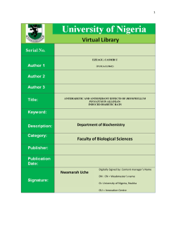- University Of Nigeria Nsukka