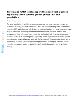 Protein and mRNA levels support the notion that a genetic