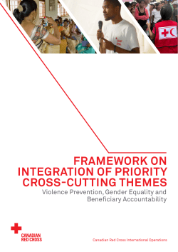 Framework on integration of priority cross