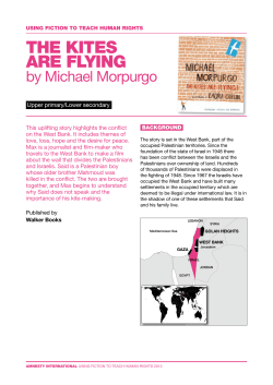 the kites are flying - Amnesty International UK