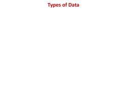 Data Analysis Handout