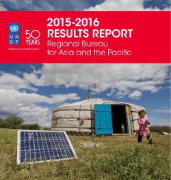 English  - UNDP Asia Pacific Regional