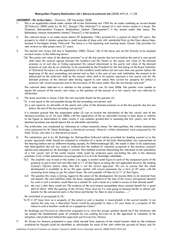 Metropolitan Property Realizations Ltd v Atmore