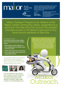 2009 - Lamm Jewish Library of Australia