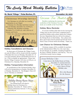 12-18-16 - St. Mark Village