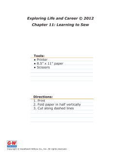 Chapter 11 E-Flash Cards - Exploring Life and Career 2012