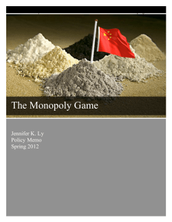 The Monopoly Game - University of Denver