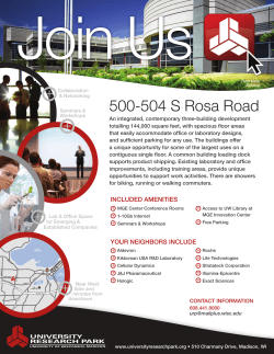 500-504 S Rosa Road - University Research Park