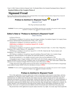 PEP Web - Preface to Aichhorn`s Wayward Youth