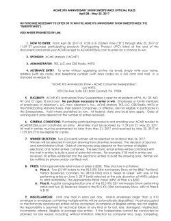 Official Rules