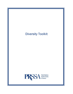 PRSSA Diversity Toolkit