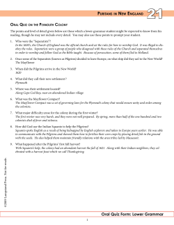 Oral Quiz - Tapestry of Grace